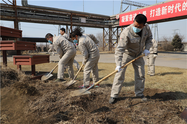 大唐長山熱電廠學用結(jié)合扎實開展黨史學習教育