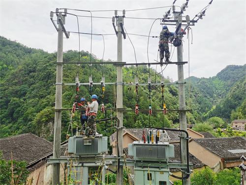 國網壽寧縣供電公司：炎夏施工“不停電” 應急發(fā)電“送清涼”