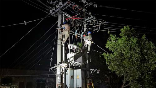 國網壽寧縣供電公司：連夜搶修燒毀設備 保障居民可靠供電