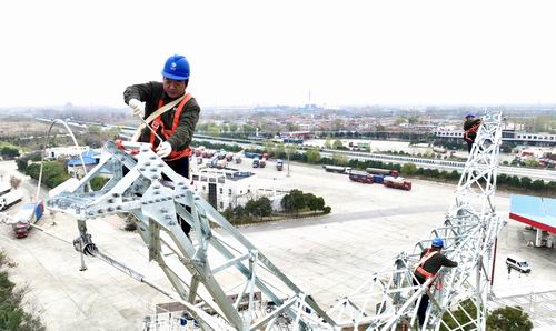 國網商丘供電公司：加快線路改造 服務城市建設