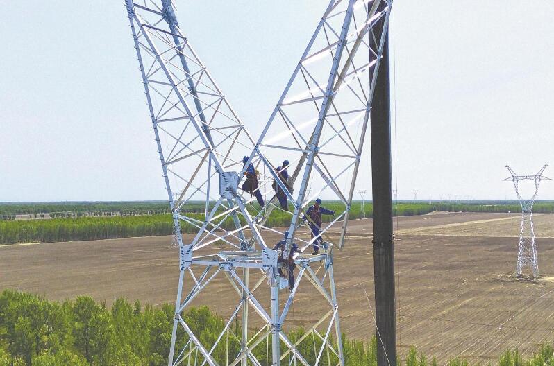 吉林乾安(布蘇)500千伏輸變電工程建設有序推進