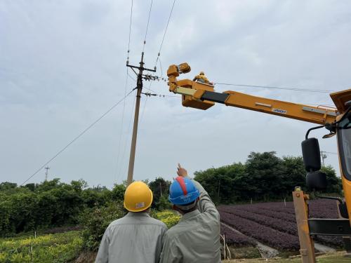 農(nóng)網(wǎng)線路改造完工，居民夏日用電不愁