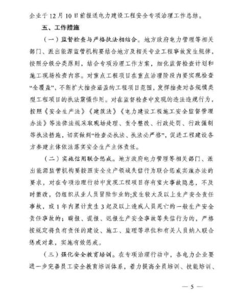 能源局：專項治理風電、太陽能發(fā)電等發(fā)電建設工程和電網建設工程